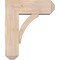 Ekena Millwork Thorton Craftsman Smooth Bracket w/ Offset Brace, Douglas Fir, 7 1/2"W x 20"D x 24"H BKT0806X20X24THR04SDF - alternate 2